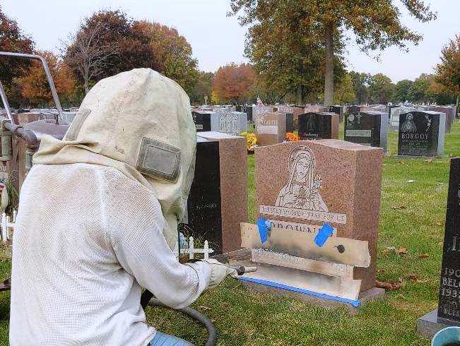 Cemetery Lettering